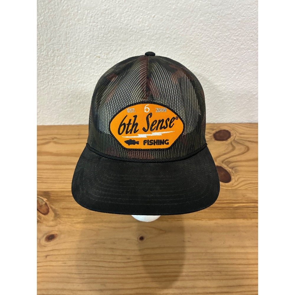 6th Sense Fishing Mesh Snapback Hat